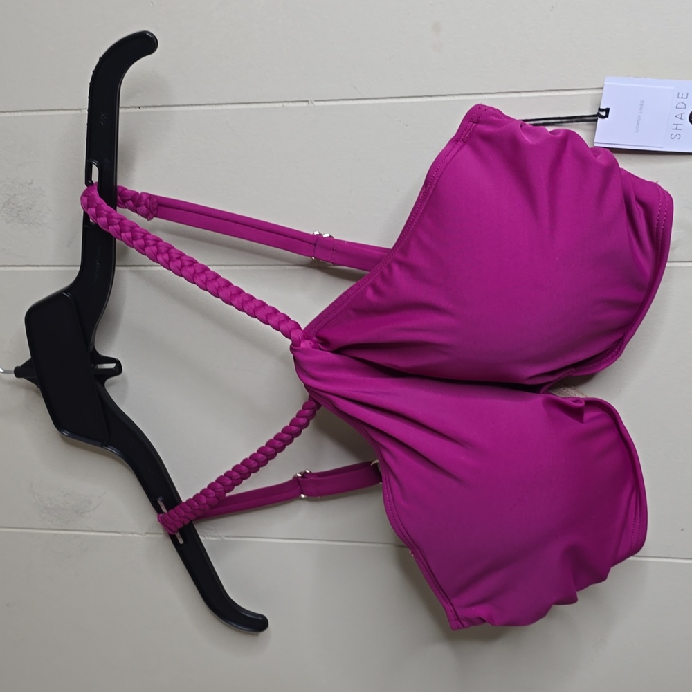 Women's Balconette Underwire Bikini Top Shade & Shore 36C - Picture 4 of 7